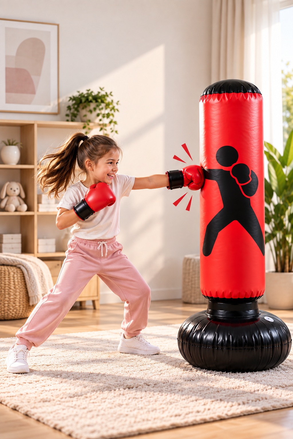 MiniBox® Çocuk Boks Torbası – Enerjisini Eğlenceye Dönüştür!