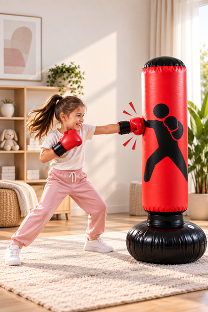 MiniBox® Çocuk Boks Torbası – Enerjisini Eğlenceye Dönüştür!