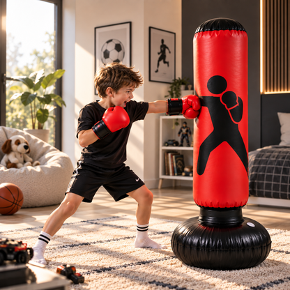 MiniBox® Çocuk Boks Torbası – Enerjisini Eğlenceye Dönüştür!